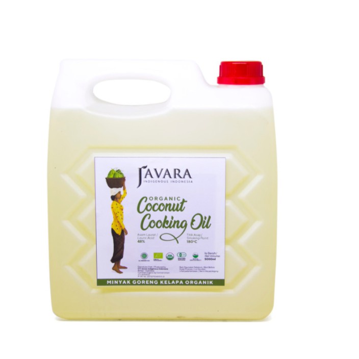 

Javara, Cold Press Coconut Oil 5 Liter ( Kelapa Organik)