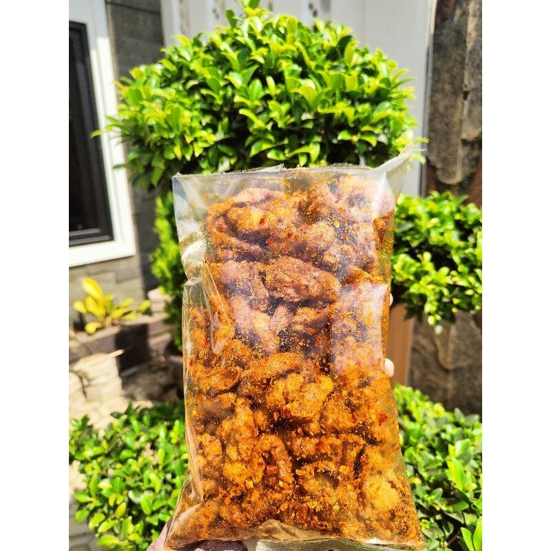 

Kulit Crispy Pedas Daun Jeruk 500Gram