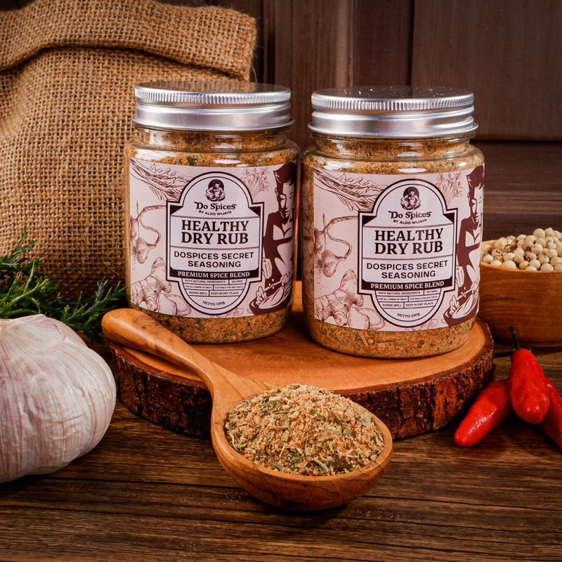 

Healthy Dry Rub Bumbu Marinasi Rendah Kal [Secret Seasoning]