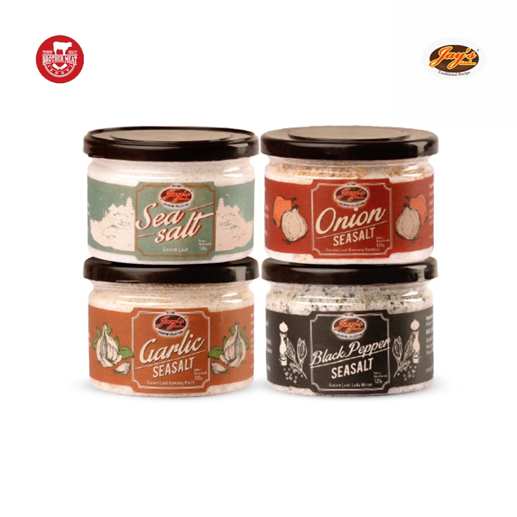 

Jay'S Kitchen Sea Seasoning 120Gr, Garam Laut Ala