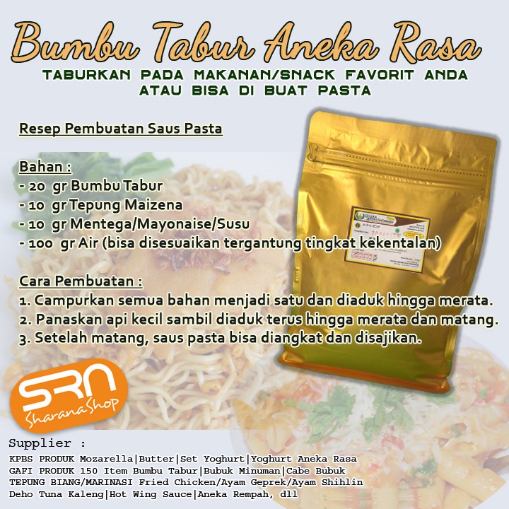 

Bumbu Tabur 1 Kg Rasa Bla Pepper Seasoning, Cocok U/ Aneka Sna Shihlin Kentang Tahu Crispy Halal