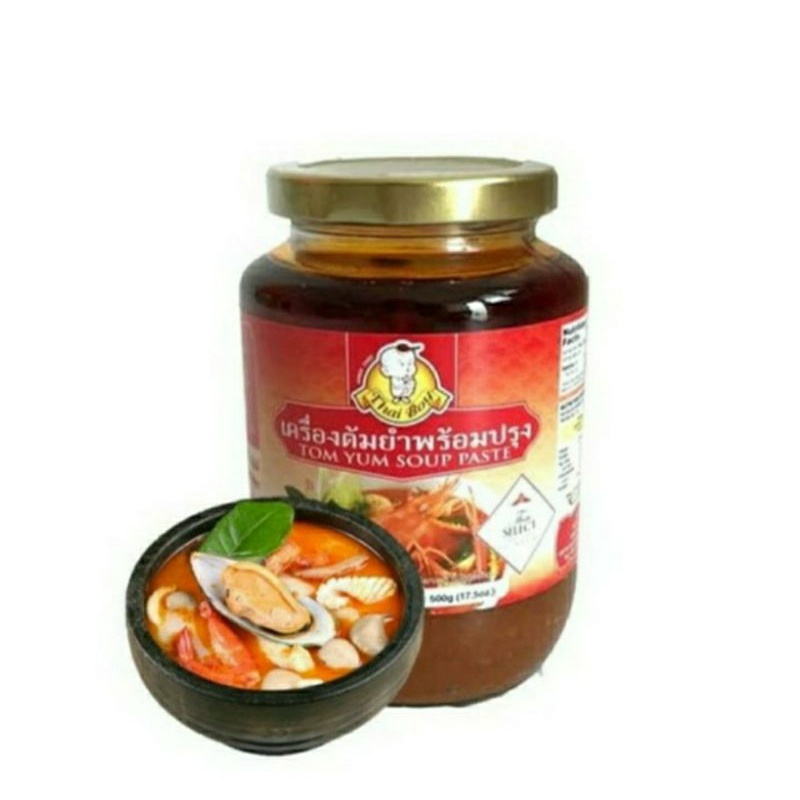 

Thai Boy Tom Yum Soup Paste Bumbu Pasta Tom Yam Thailand 500Gr Botol