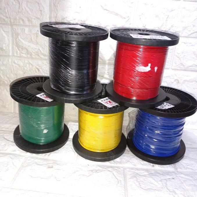 DELLAS kabel 18AWG tinned CU serabut kabel 18 AWG kabel tunggal per meter