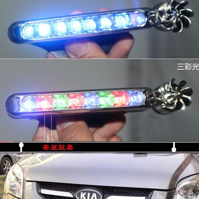 DELLAS lampu led tenaga angin untuk mobil bisa nyala pas jalan mantul