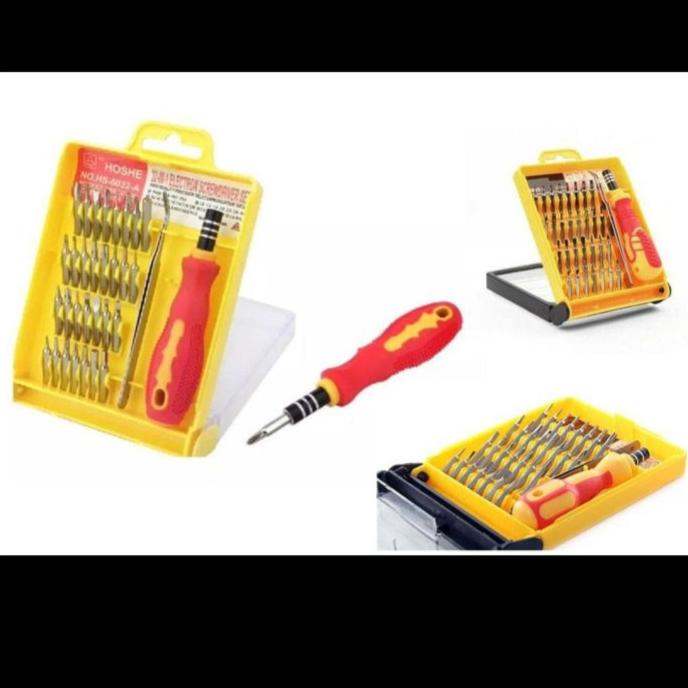 DELLAS obeng laptop 32 in 1 tools obeng bintang obeng buka HP laptop