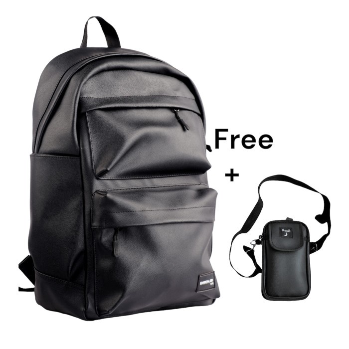 ✨Original Dhon.Id Ransel PriaTas Kecil Gratis Gelang Dan Kalung Bisa Cod Terbaru