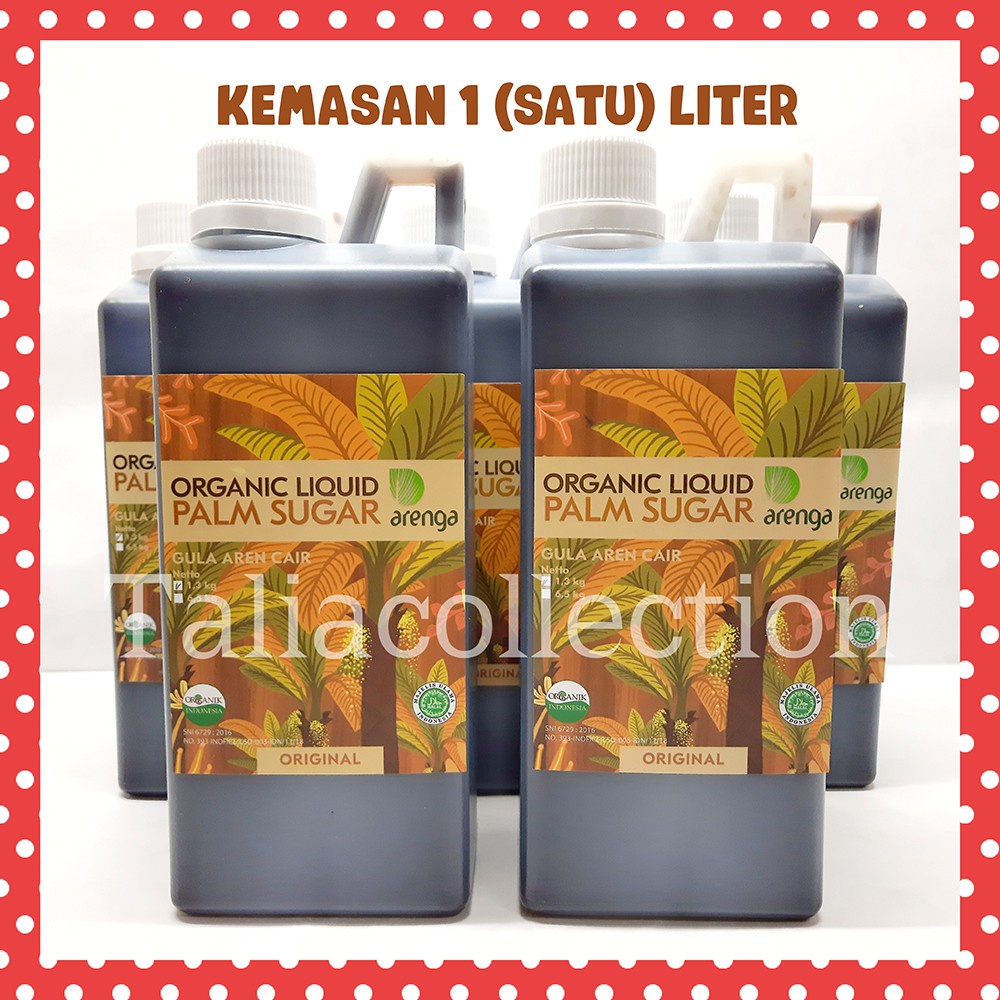 

Gula Aren Cair Organik / Palm Sugar Arenga Kualitas Gina