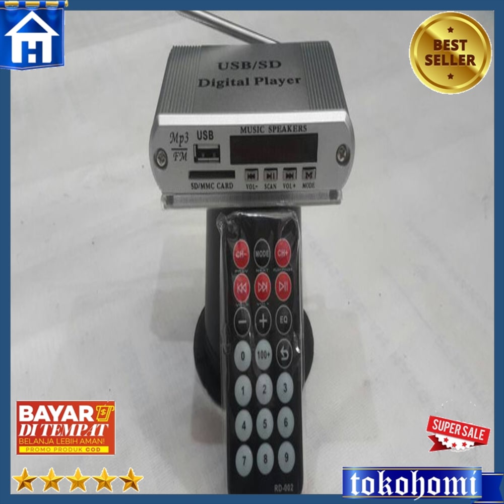Modul Mp3 Player  Radio Fm Usb Sd Digital Player