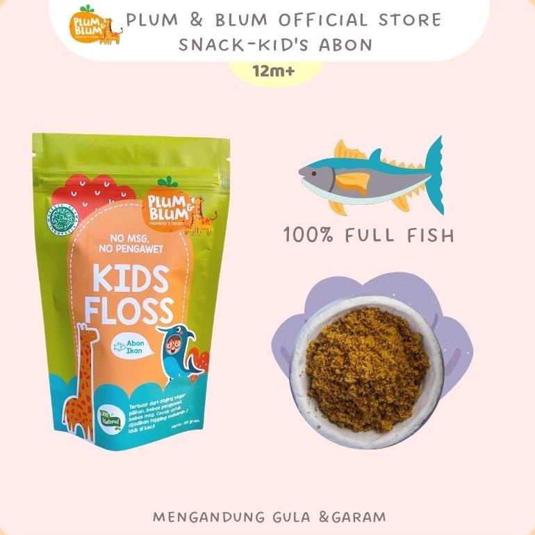 

Promo Plum & Blum Kids Floss Sapi Ayam Ikan 60 Gram / Plumandblum Abon Anak / Plum And Blum Kntnt49