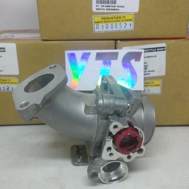 Throttle Body/ Tb Brt Aerox 155 Lexi 125 Tb Intake Ukuran 30 32 36