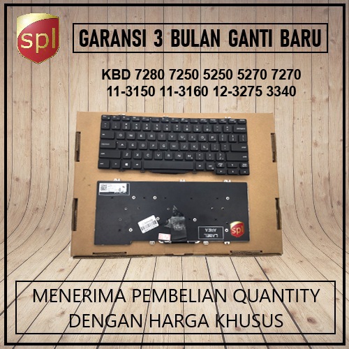 Keyboard Laptop Dell Latitude 5280 5290 7280 7290