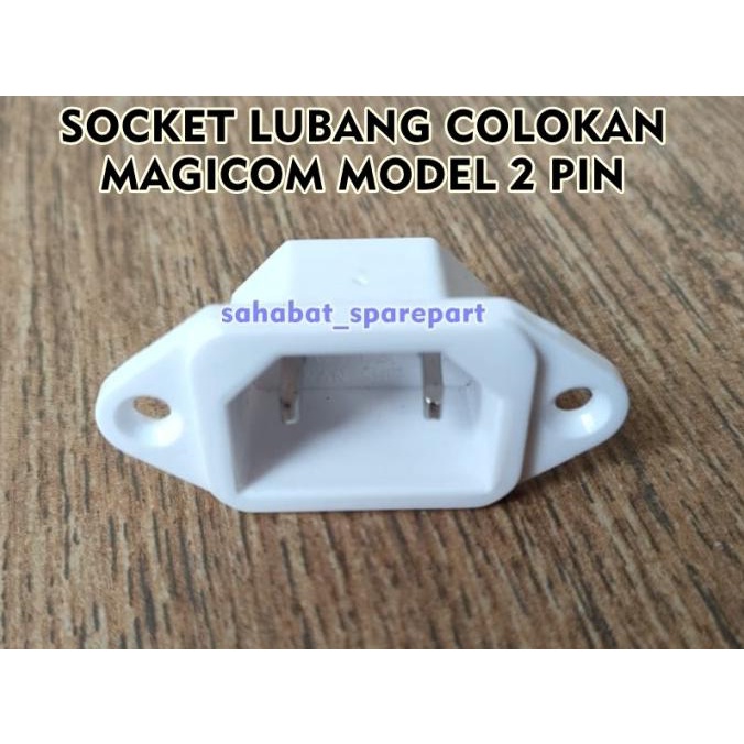 ] SOCKET LUBANG COLOKAN KABEL MAGICOM / CPU KOMPUTER MODEL 2 PIN