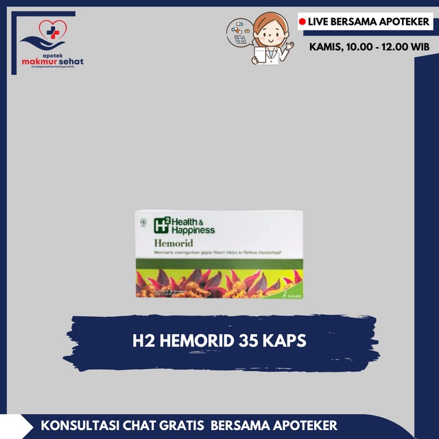 H2 HEMORID ISI 35 KAPS