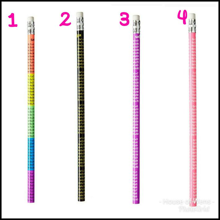 

DISKON SMIGGLE NEON TIMESTABLE PENCIL - PENSIL SMIGGLE !