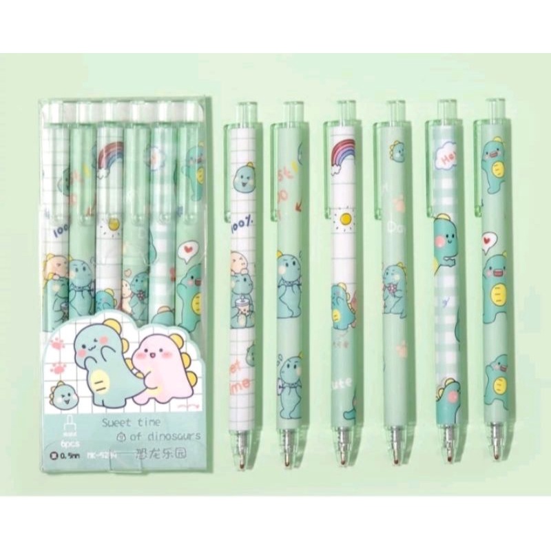 

PULPEN CUTE/PULPEN SET 6 PCS/PULPEN GEL/PULPEN 1 SET/PULPEN KARAKTER