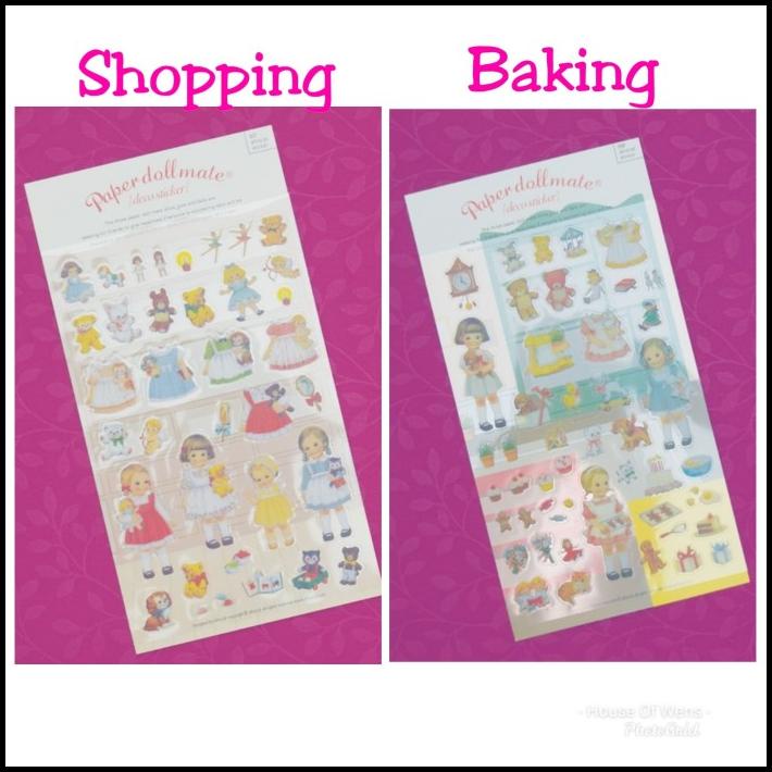 

DISKON PAPER DOLLMATE DIARY DECO STICKERS - DIARY STICKER LUCU !