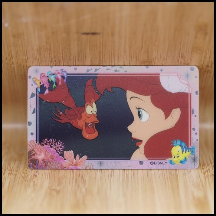 

GRATIS ONGKIR STIKER SKIN KARTU CARD STICKER ATM DEBIT DISNEY ARIEL & SEBASTIAN !!!!!!