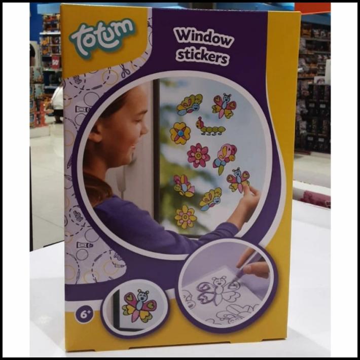 

TERMURAH SALE MAINAN: TOTUM WINDOW STICKER DIY !!