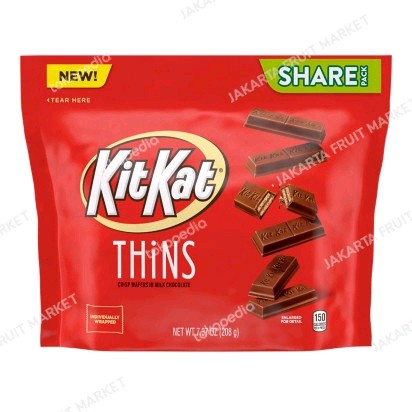 

(Cokelat) Kitkat Thins 208Gr