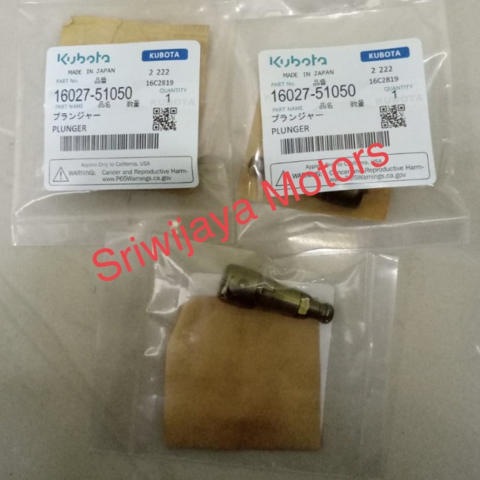SRMS Plunger D1105 Kubota Original