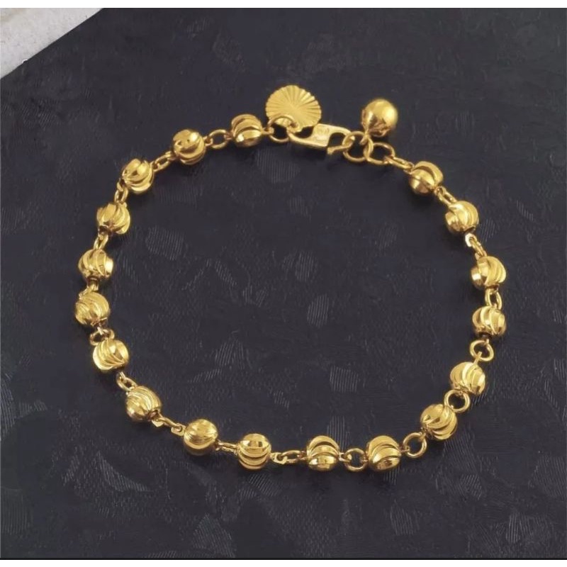 Gelang Belimbing Emas Mudah Asli Free Surat