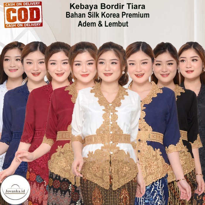 Atasan Kebaya Bordir Modern MewahKebaya Akad Kebaya Wisuda Terbaru
