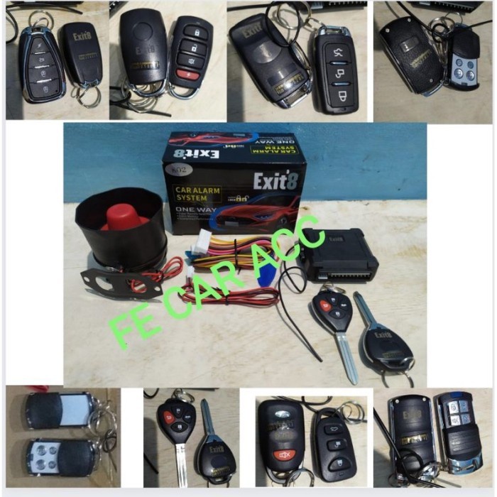 Alarm Remot Mobil Toyota Avanza Yaris Calya Agya Fortuner Rush Hi Ace Kode Hm297