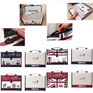 

New Document Folder Organizer Bag Dokumen Map A4 Expanding Slot File Harga Spesial