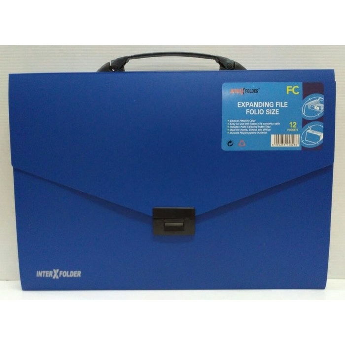 

Termurah Expanding File Folio With Handle Grip/Map Harmonika/Map Jinjing Interx Free Ongkir