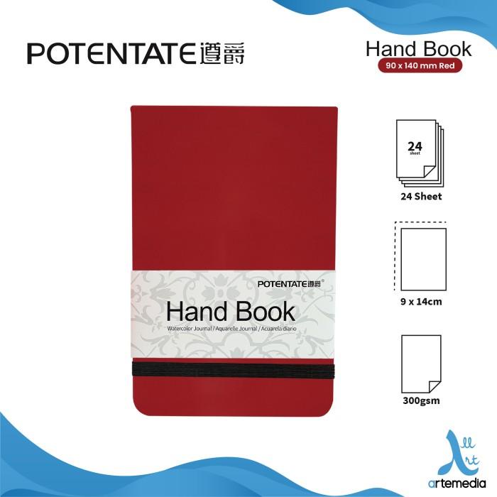 

POTENTATE Hand Book Watercolor 90x140mm 300sgsm Kertas Buku Cat Air Best seller