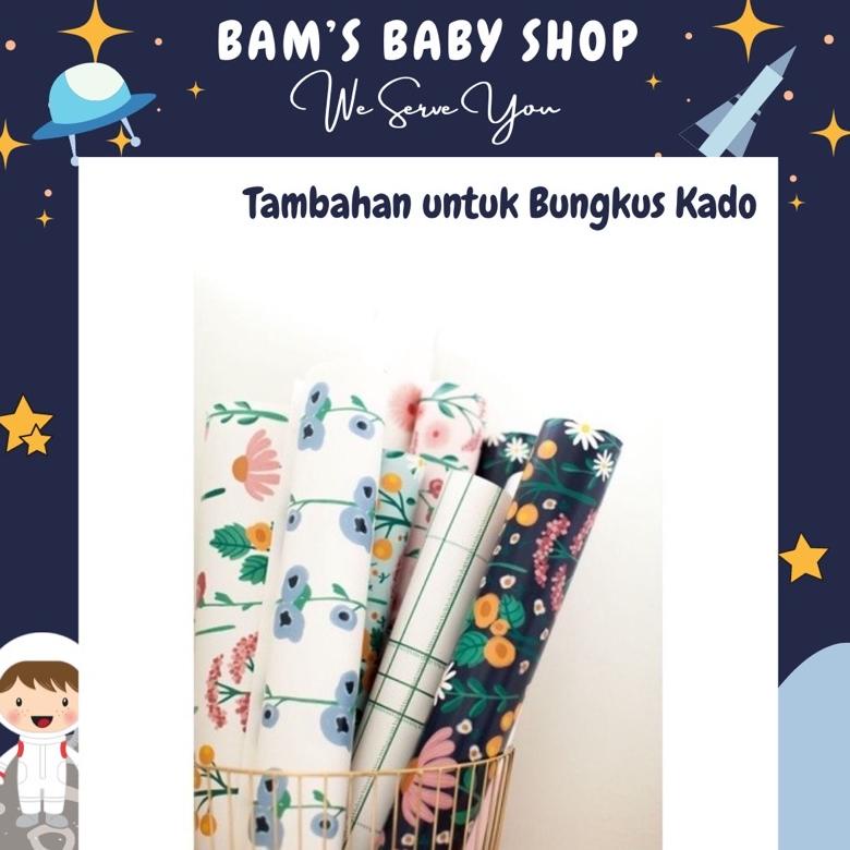 

[BAMS] KERTAS KADO MOTIF + JASA PACKING BACA DESKRIPSI UNTUK JUMLAH KERTAS KADO