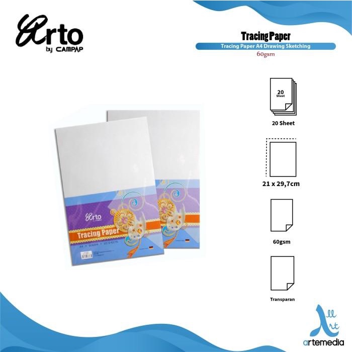

ARTO Tracing Paper 65gsm Best seller