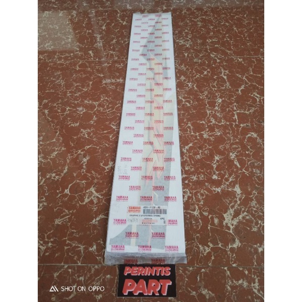 striping stiker lis list body kanan belakang fiz r fizr 2003 biru putih original
