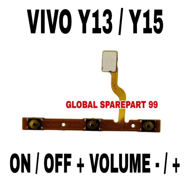 FLEXIBEL ON / OFF + VOLUME - / + VIVO Y13 / VIVO Y15