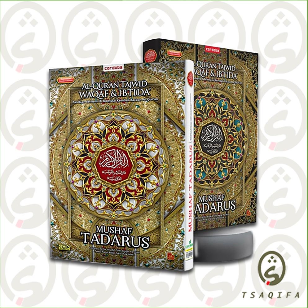 AlQuran Mushaf Tadarus Ukuran A4 HC Penerbit Cordoba Al Quran Tajwid Waqaf & Ibtida' ALQuran Non ter