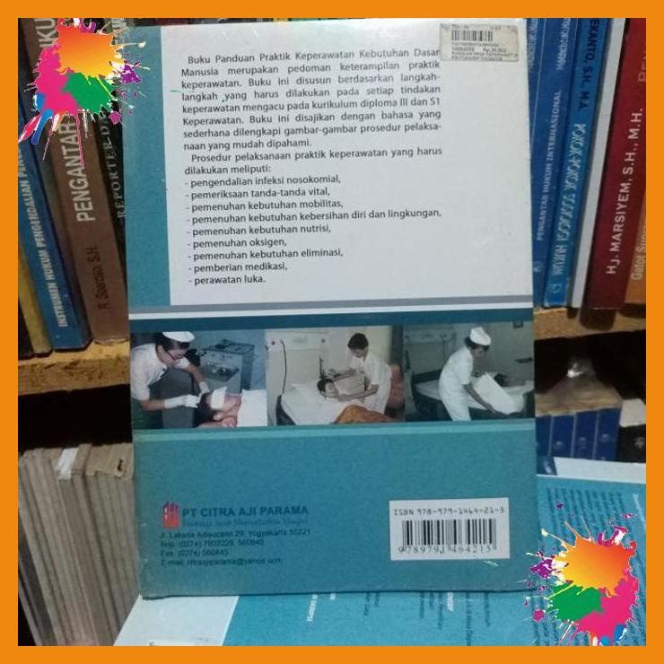 

panduan praktik keperawatan kebutuhan dasar manusia [fany]