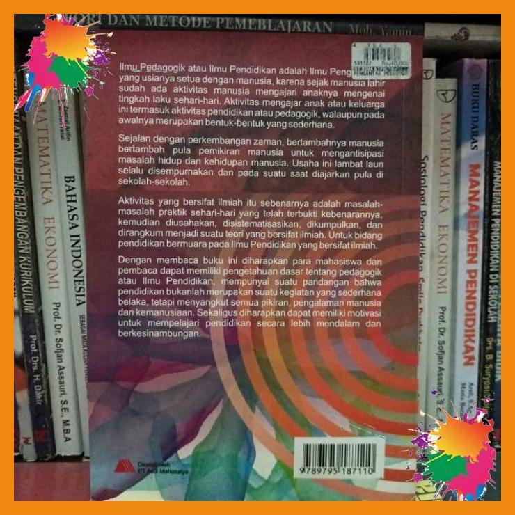 

original buku pengantar pedagogik (dasar-dasar ilmu mendidik ) [fany]