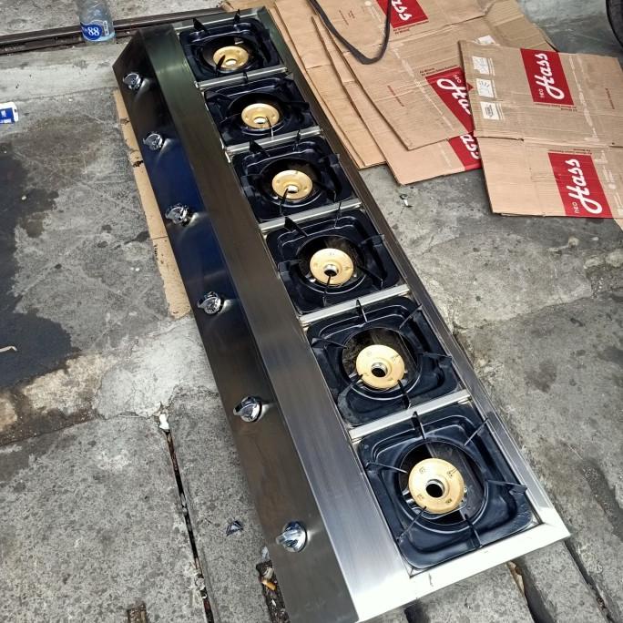 /////] kompor gas enam tungku/kompor serabi