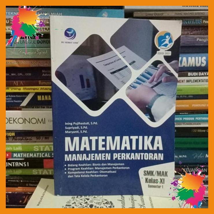 

matematika manajemen perkantoran untuk smk / mak kelas xi semester 1 [fany]