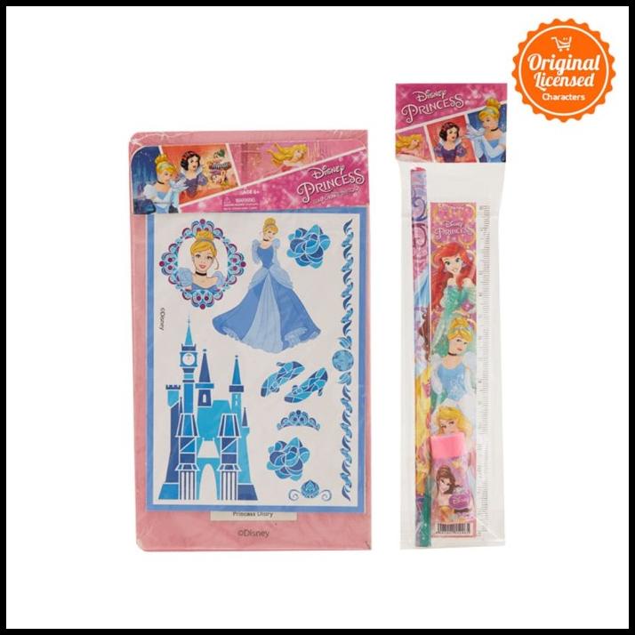 

TERMURAH 1 STATIONERY SET, 1 DIARY & 1 TATTOO (CINDERELLA) !!!!