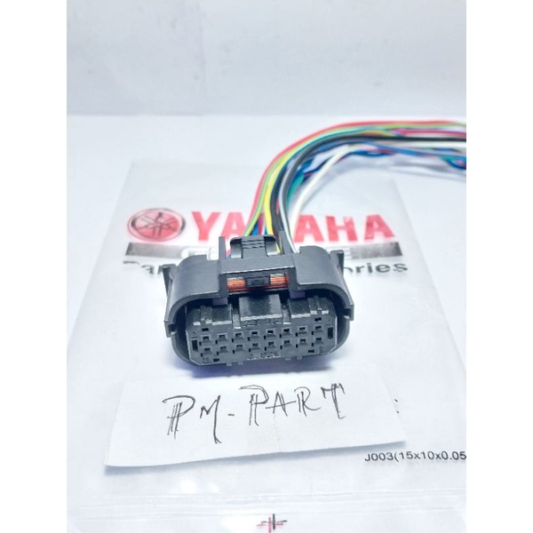 Soket Modul ABS Hydraulic Yamaha Aerox 155 original potongan kabel body