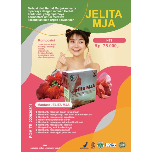 JELITA MJA MANJAKANI COLLAGEN DRINK ANDALAN WANITA IDAMAN PRIA ✔️