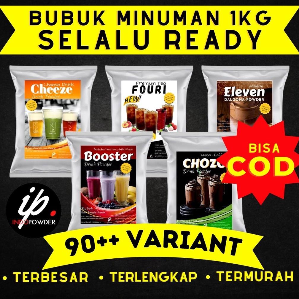 

Kekinian Bubuk Minuman Rasa 1Kg 90 Variant l Bisa pilih variant ..