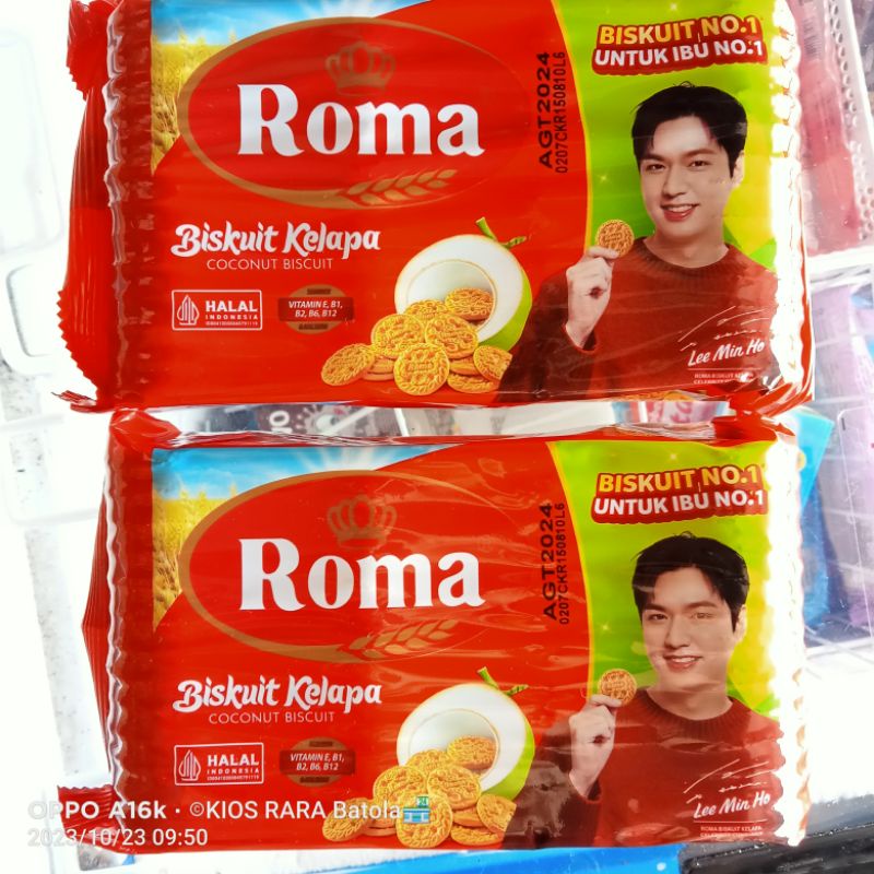 

Biskuit kelapa ROMA KELAPA 300gr