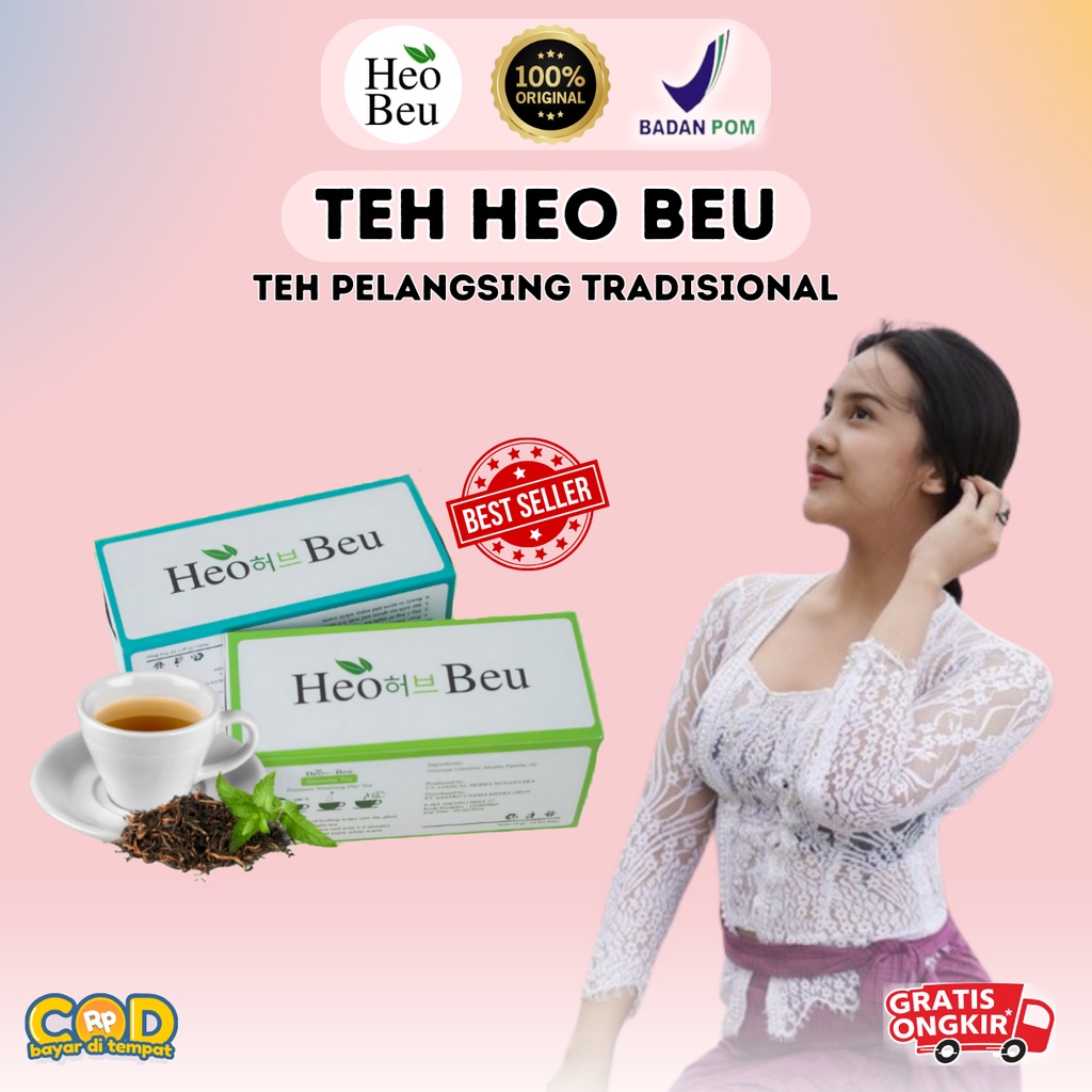 

HEO BEU SLIMMING TEA | TEH HEOBEU KOREA | ORIGINAL HEO BEO SLIMING TEA BPOM ORIGINAL 100%