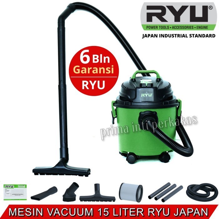 RYU VACUM CLEANER WET & DRY / VACUM CLEANER RVC 15 L ORIGINAL BEST QUALITY