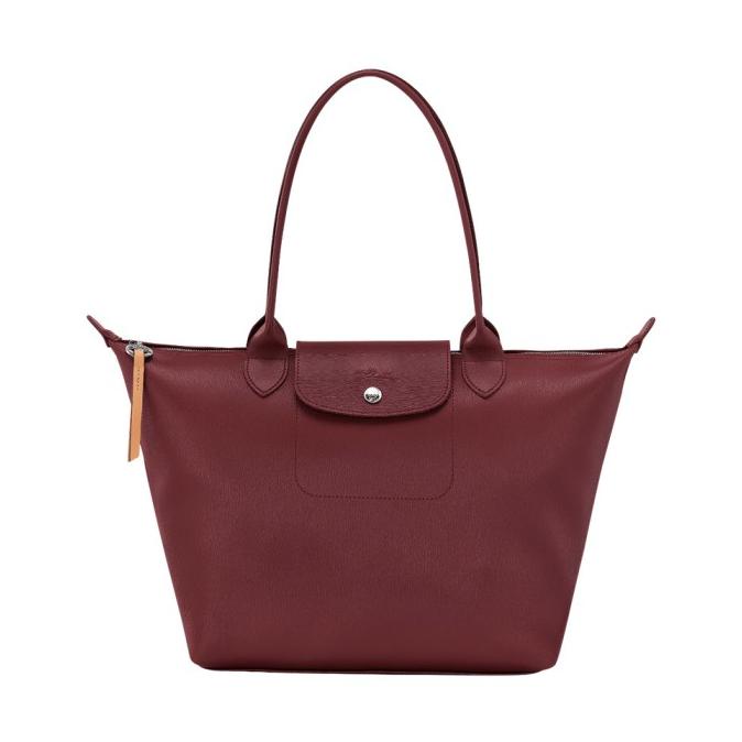 Longchamp Le Pliage City Medium Tote Bag Prune