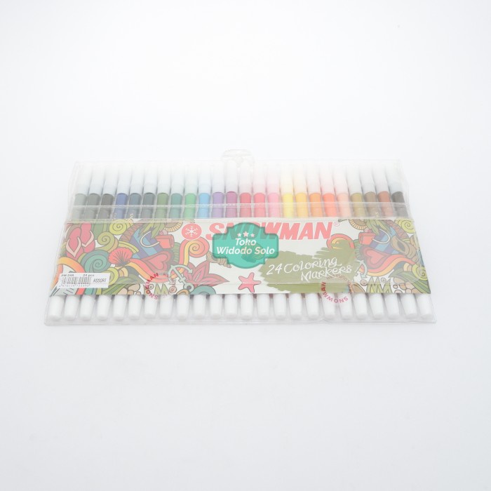 

Spidol Snowman Kecil 24 Warna PW-24A 1 Set