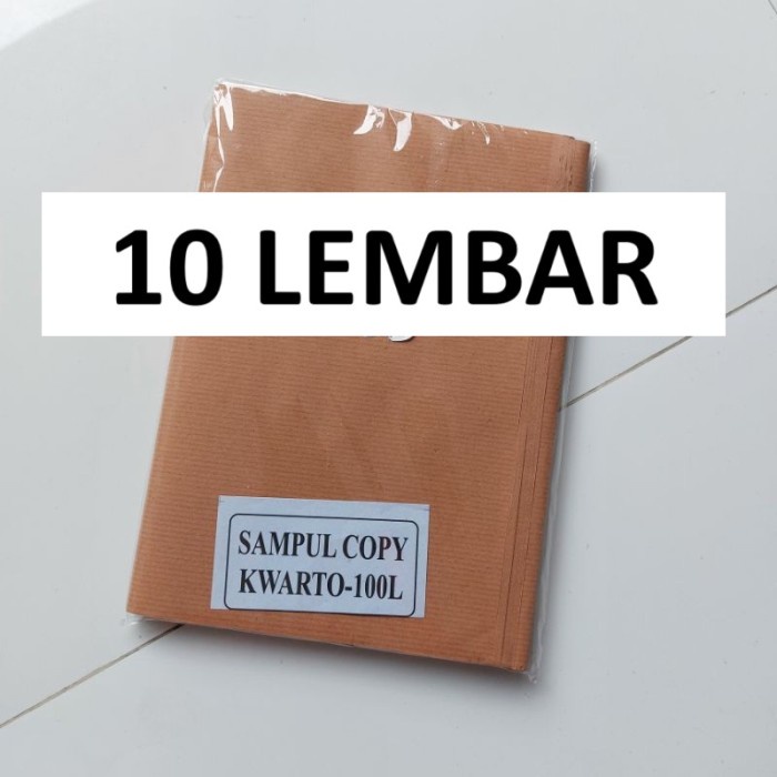 

Kertas Sampul Buku Kwarto Coklat 195X280mm Rajin Belajar 10 Lembar