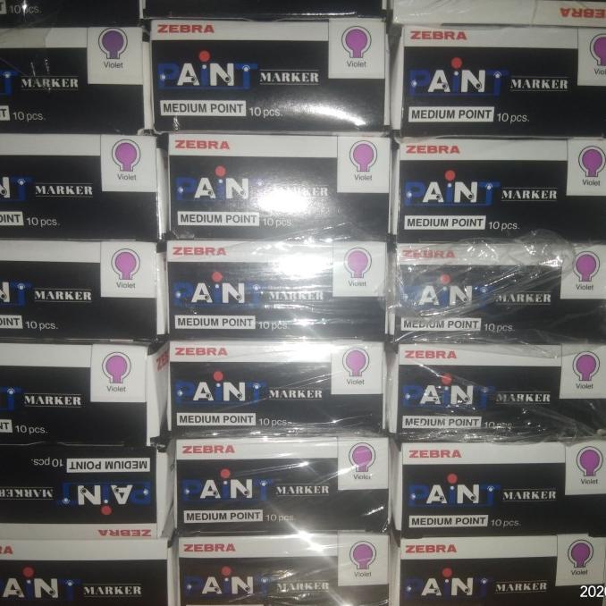 

Spidol Zebra Pain Marker Violet Kode 302